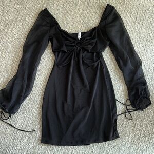 Lucy In The Sky — Mini Black Dress